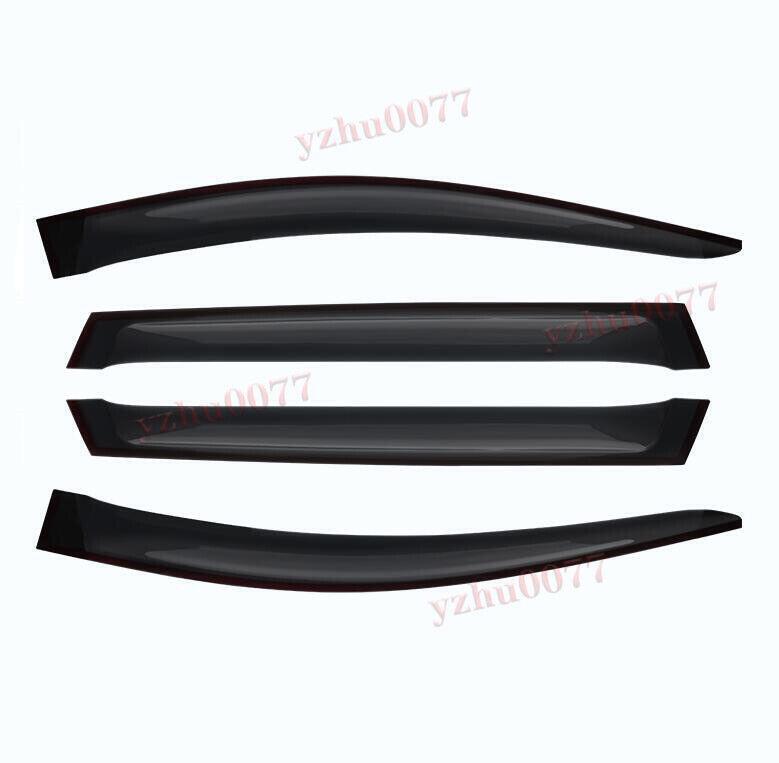 for Cadillac XT6 2020-2023 Smoke Car Window Vent Visor Sun Rain Deflector Guard