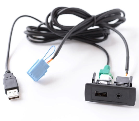 Retrofit Aux USB socket Adaptor Cable for Mercedes Vito viano W447 for Smart 450 v
