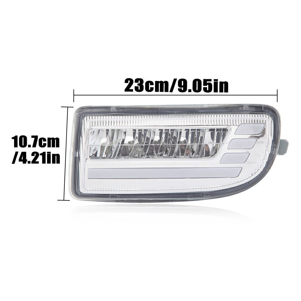 2Pcs LED Fog Lamp Daytime Running Light for Toyota for Land Cruiser J100 105