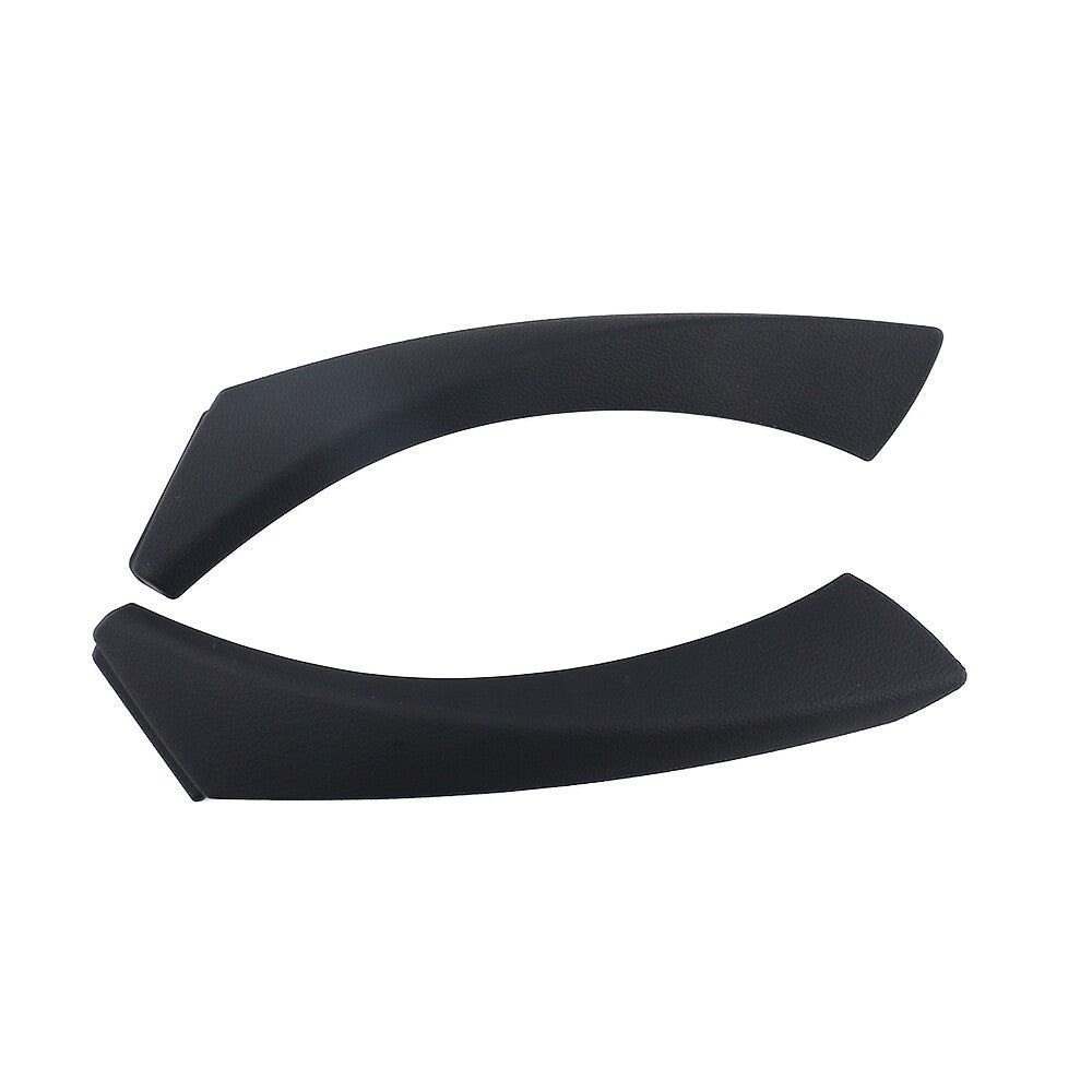2pc Interior Door Handle Cover Black Left  Right for BMW 325i 328i 330i 335i M3 Q