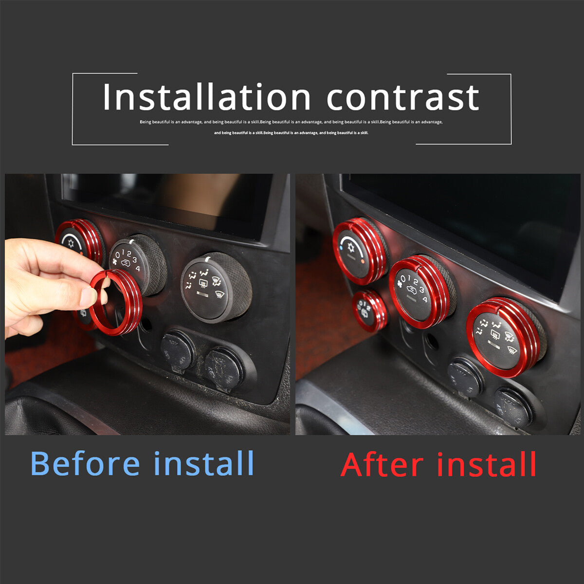 Third Brake Tail Light High Mount Lamp Cover Trim for Land Rover Evoque 2012 - 2015- v