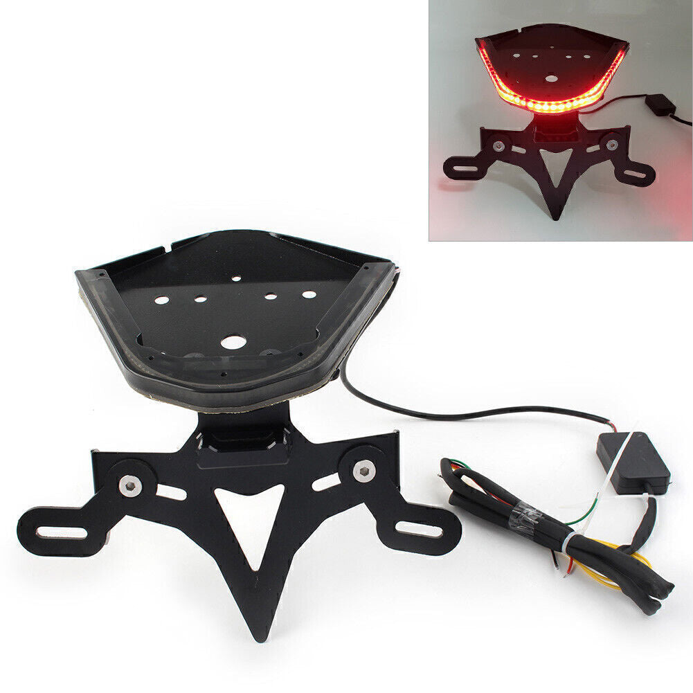 For S1000RR 2020-2022 LED Tail Light License Plate Holder Turn Singal Kit Q