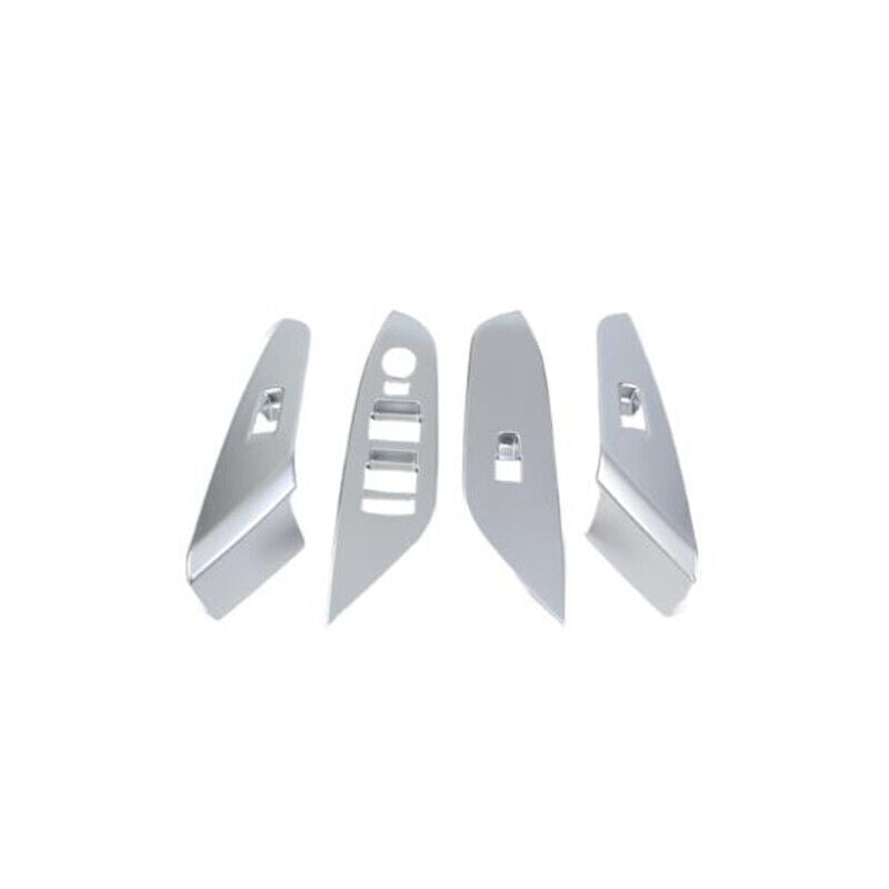 Silver Car Window Lift Switch Panel Cover Trim for Chevrolet Trax 2023 2024 2025