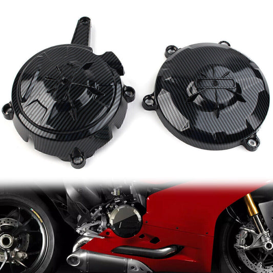 for Ducati -1199 2012-2014 & 1299 2016-20 Engine Case Cover Slider Protector Case Q