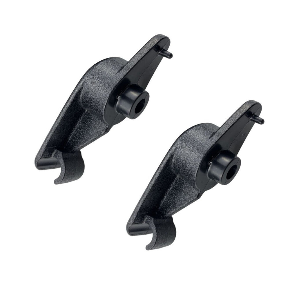 2-Pack Black Sun Visor Clip Brackets for 1997-2004 for Corvette C5 n