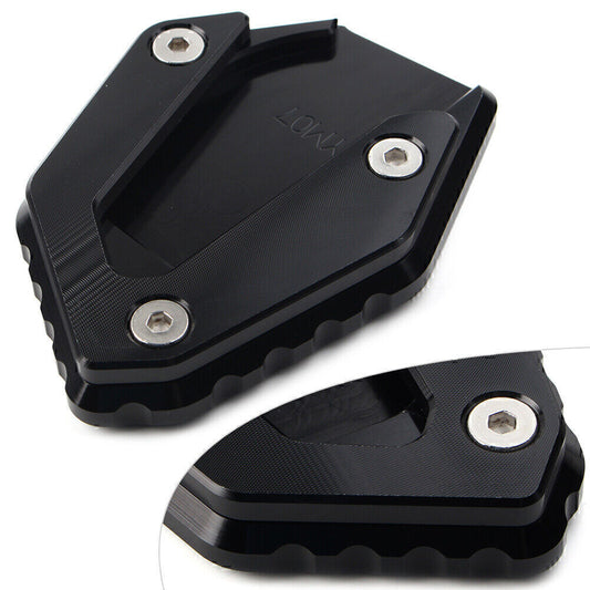 Kickstand Side Stand Enlarge Plate for YAMAHA MT-07 TRACER700 FZ-07 14-21 Black Q