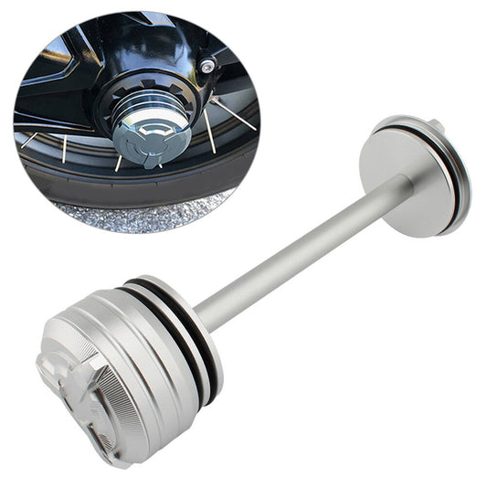 Silver Rear Wheel Spindle Blanking Axle Hub Center Cap for BMW R1250GS R1200GS