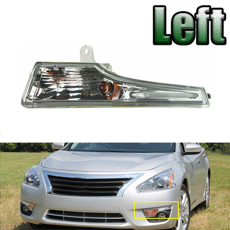 Left Plastic Lens Turn Signal Light Indicator light For Altima 2013-2016 v