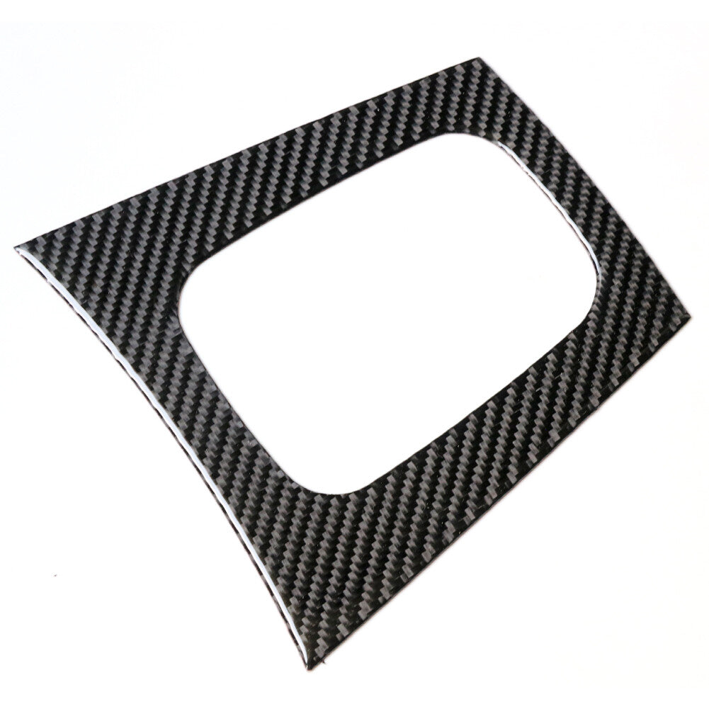 For Lancer Carbon Fiber Speedometer Steering Wheel Cover Trim Red v