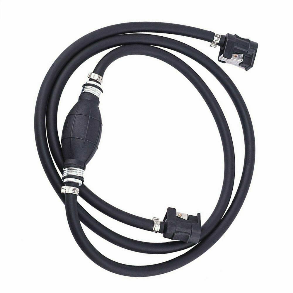 8mm Fuel Line Gas Hose Primer Bulb Outboard Motor Tank Connector for Yamaha