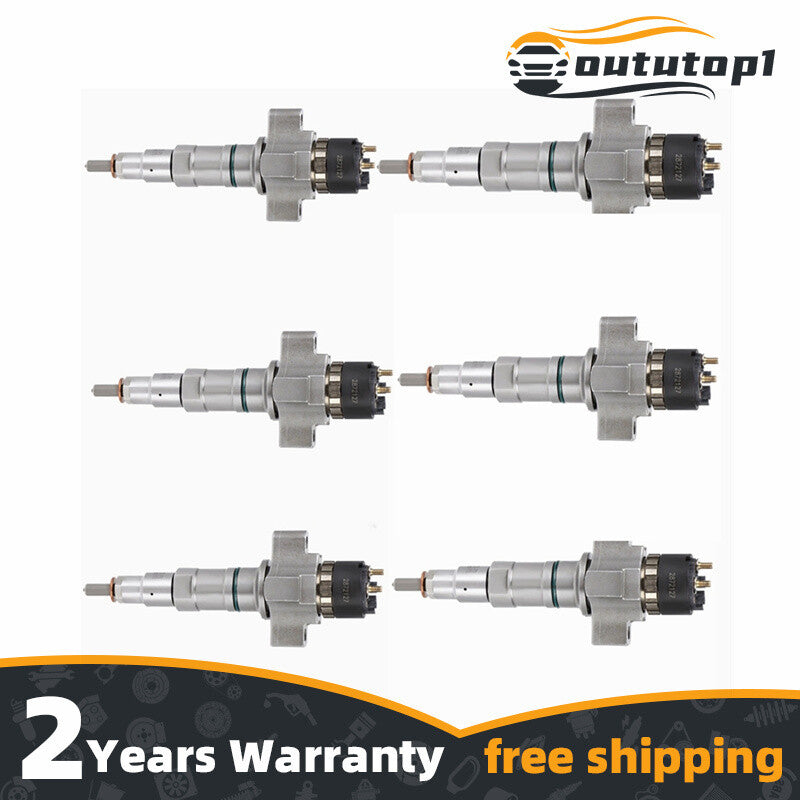 6pcs Diesel Fuel Injector Fit For Cumins ISC ISL CM2150 Engine 4984332 5579403