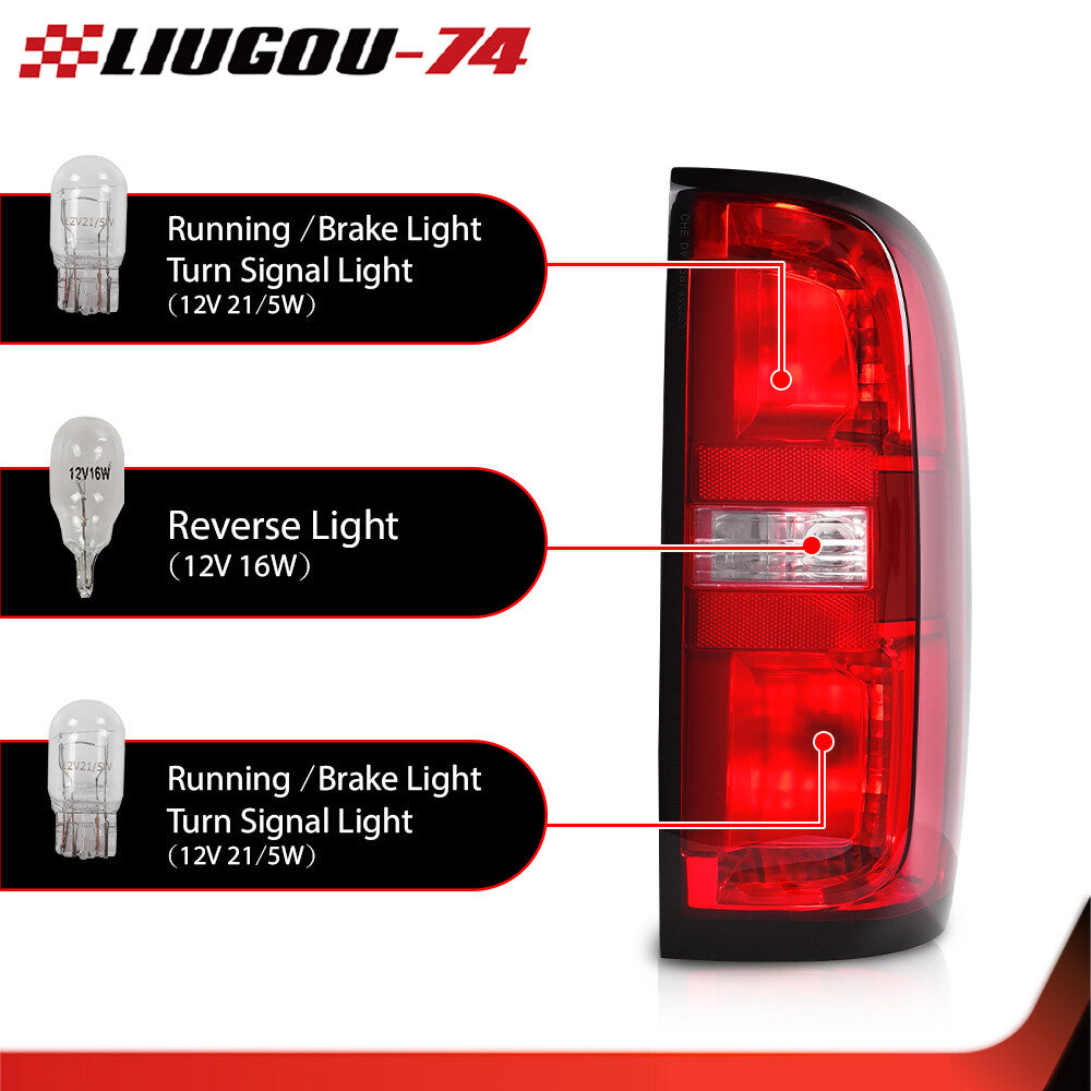Brand new for 15-22 Colorado passenger side taillight with light bulb right- v