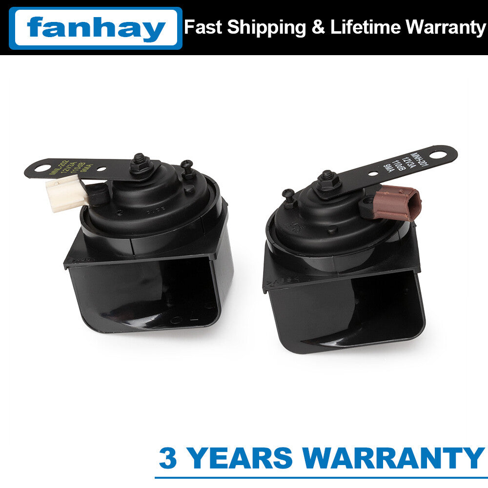 1Pair Tone Horn 38100SDBA02 38150SDBA02 LeftRught for Honda Accord for Acura TSX/RL