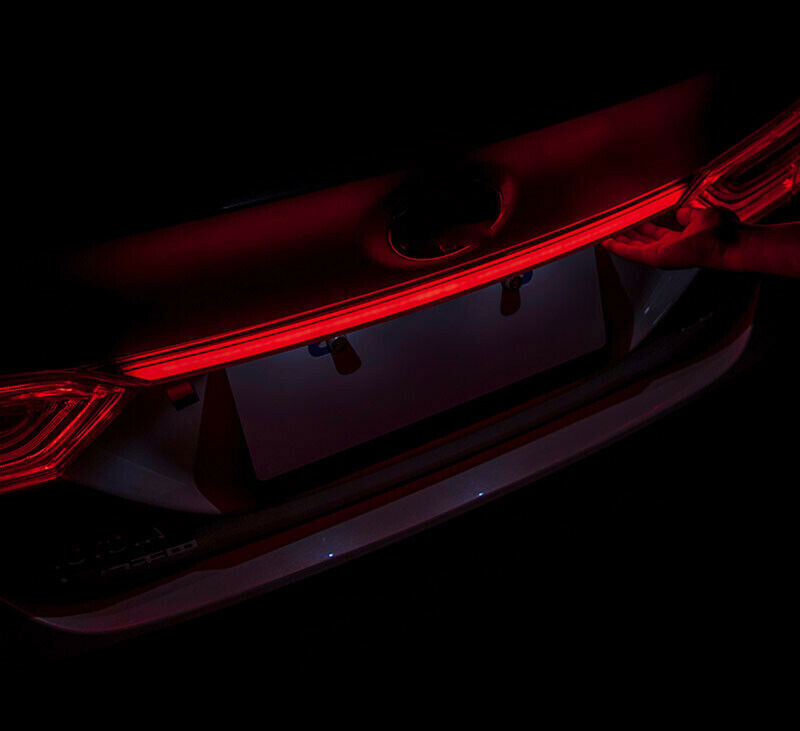 for Toyota for Camry 2018-2023 Smoke Black Car Rear Door Trunk LED Tail Light Cover