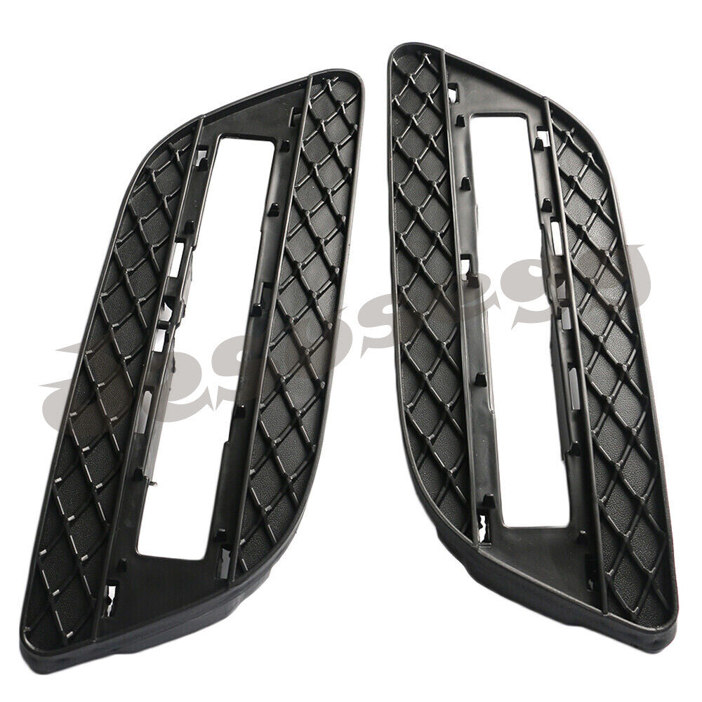 2x Front Bumper Fog Driving Light Grille Cover for Mercedes ML350 ML550 2012-15 Q