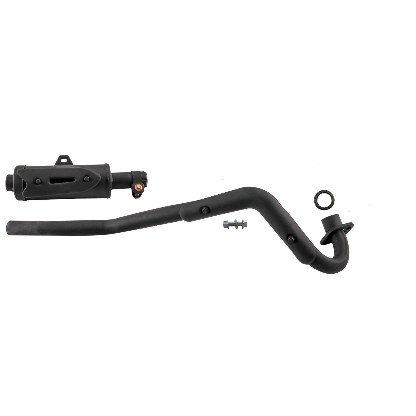 28mm exhaust muffler for bicycles, all-terrain vehicles, and Kazuma coolers for 90/110/125cc.