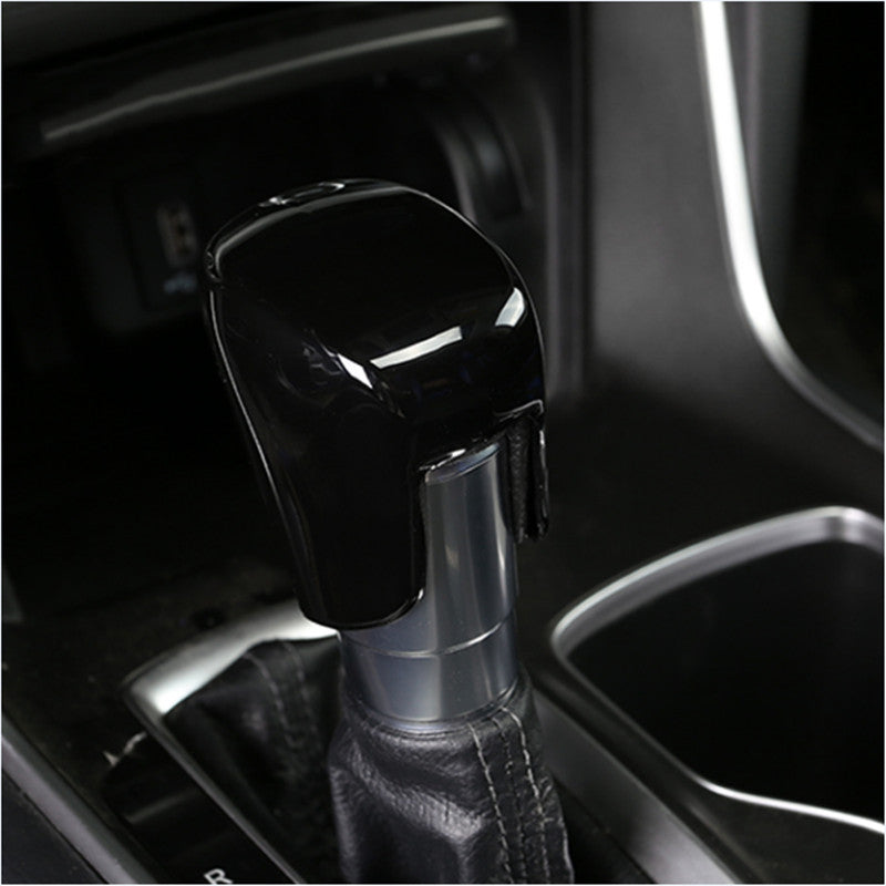 ABS Bright black Gear Shift Knob Cover Trim for Honda CRV CR-V 2023 2024 v