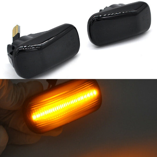 2 LED Side Marker Light signal Smoke for 92-95 for HONDA for CIVIC 1992-1995 EG3 EG4 EG5 v