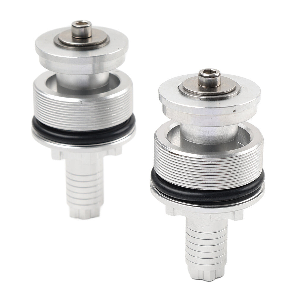 41MM Preload Adjusters Fork Cap Bolts for Yamaha R3 2015 2016 Silver Motorcycle