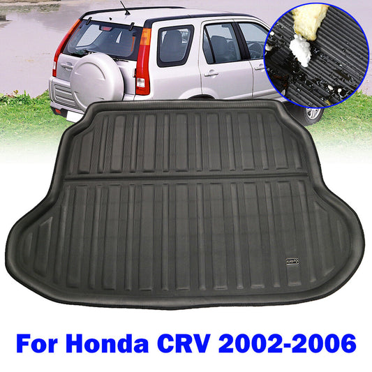 Fits for Honda CR-V CRV ¢ò 2002-2006 Rear Trunk Cargo Mat Boot Liner Floor Tray Q