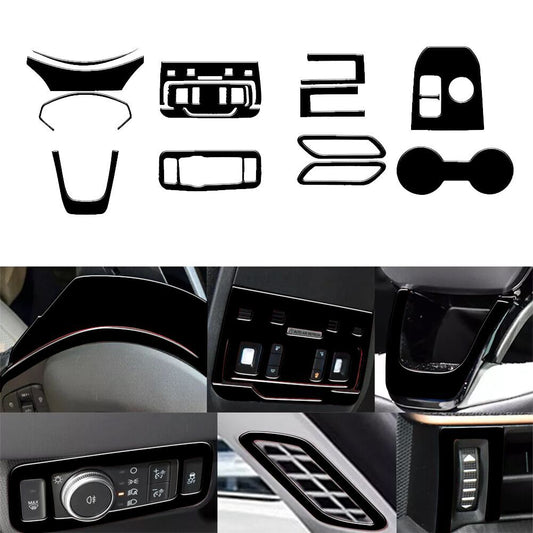 for 2007-2011 for Camry Black Non-Slip Leather Dashboard Cover Dashmat v