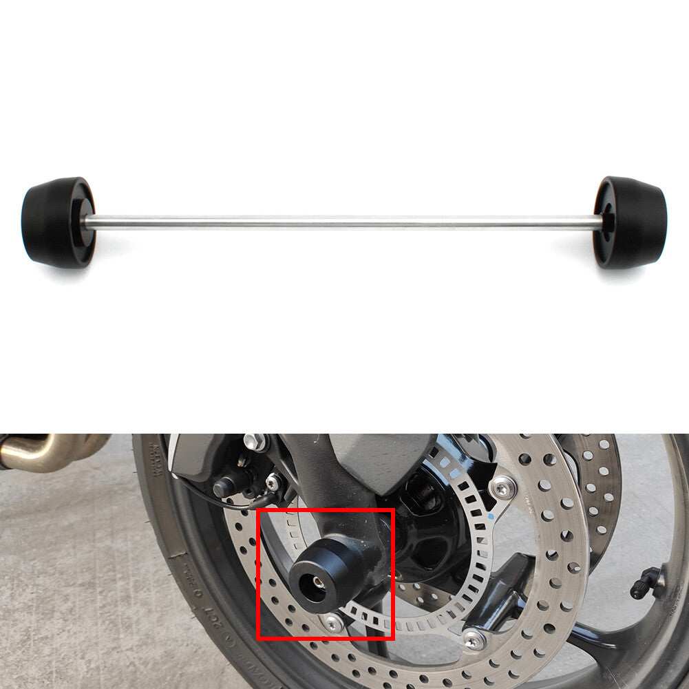 For trident 660 2021-2022 310mm Front Wheel Axle Fork Crash Sliders Protector
