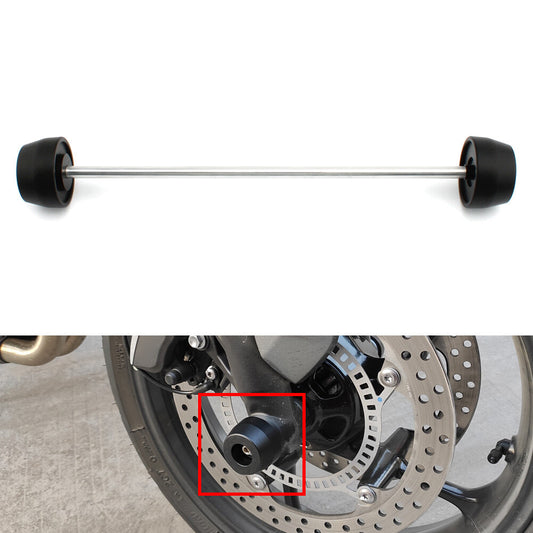For trident 660 2021-2022 310mm Front Wheel Axle Fork Crash Sliders Protector