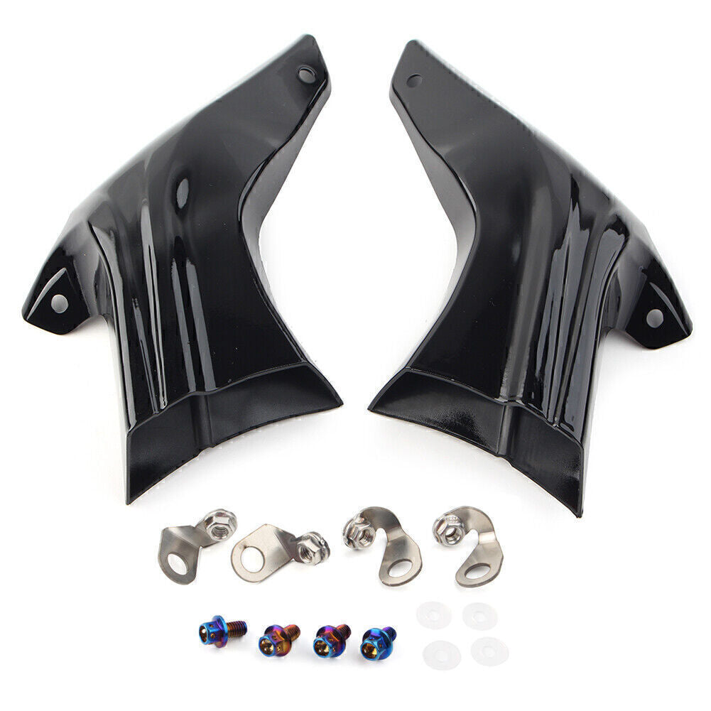 for BMW R1250GS Ducts Mounting Kit Brake System Air Cooling Cover Gloss Black