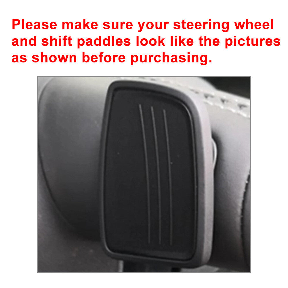 2x Carbon Fiber Steering Wheel Shift Paddle Fit for Audi A3/4/5 S3/4 Q2/5/7 TT DSG