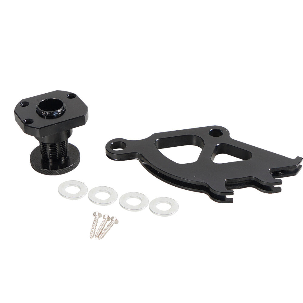 Firewall Adjuster  Triple Hook Clutch Quadrant Kit for Ford for Mustang 79-04 Black
