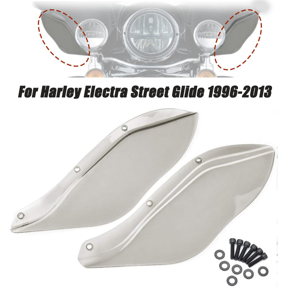 The rectified batwing side deflector wing is suitable for Harley Electra Glide 1996 - 2013 - n