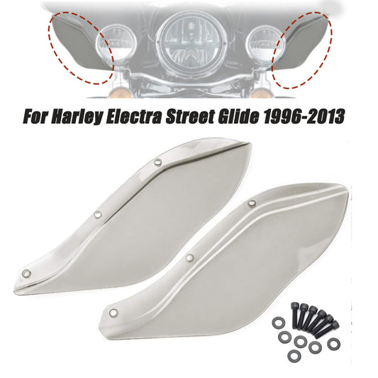 The rectified batwing side deflector wing is suitable for Harley Electra Glide 1996 - 2013 - n