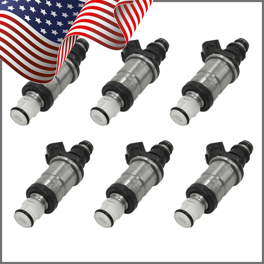 FJ458 Set 6 Fuel Injectors for 1998-2002 for Honda Accord 2.3L I4 06164-P8A-A00