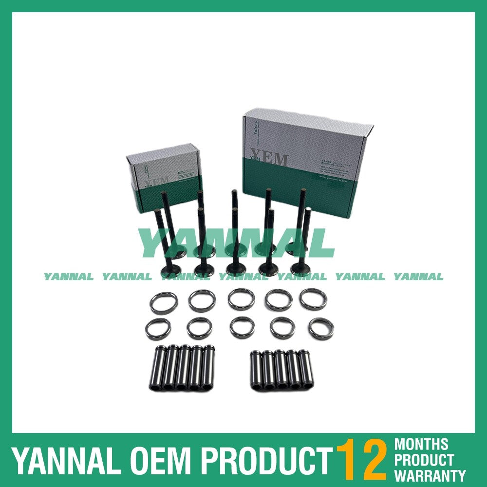 Valve kit for L4150 tractor 5-cylinder F2302 engine -