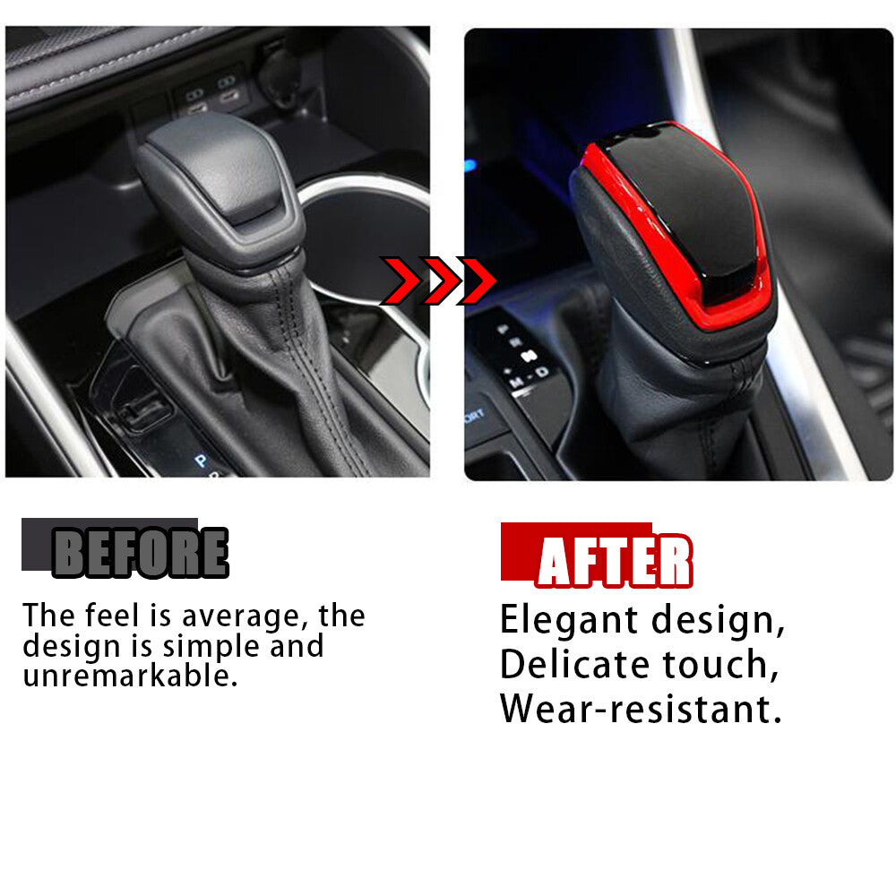 1-piece set of interior gear shift lever cover trim for 2019-2020 RAV4. n