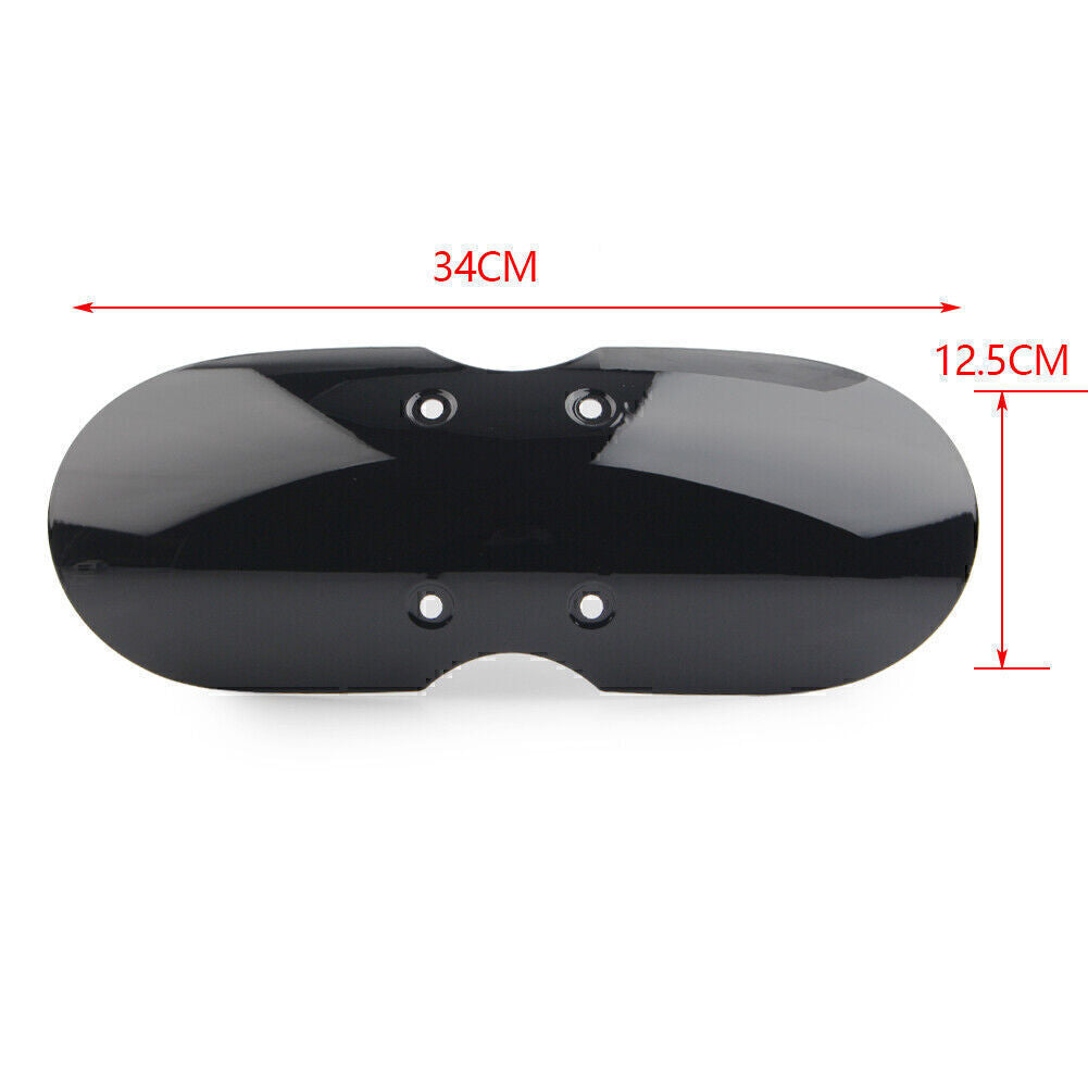 Short Front Fender Mudguard Cover Protect Black Fit 01-16 Scrambler/Thruxton 900 Q