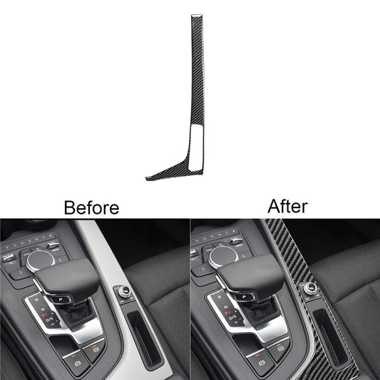 Carbon Fiber Rear Door Handle Frame Trim Cover for KIA Sedona 2015-2016 v