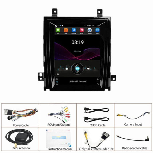 Radio GPS Player 9.7 Android 10.1 Stereo for Cadillac for Escalade SLS 2007-2014