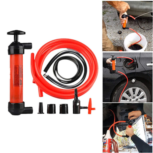 Siphon Fluid Extractor Pump Manual Suction Oil Fuel Disel Transmission Transfer