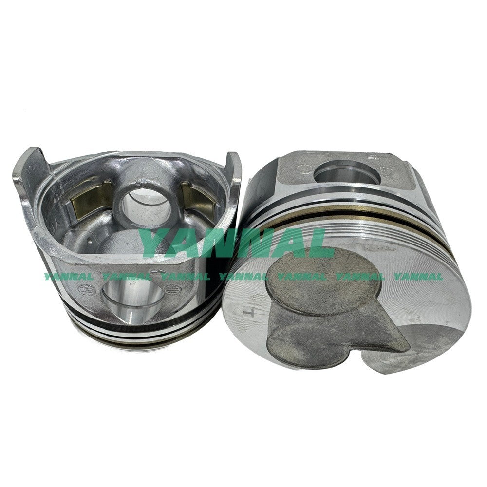 3-piece piston with piston rings + 0.5 mm for Kubota D1105 engine (oversized)