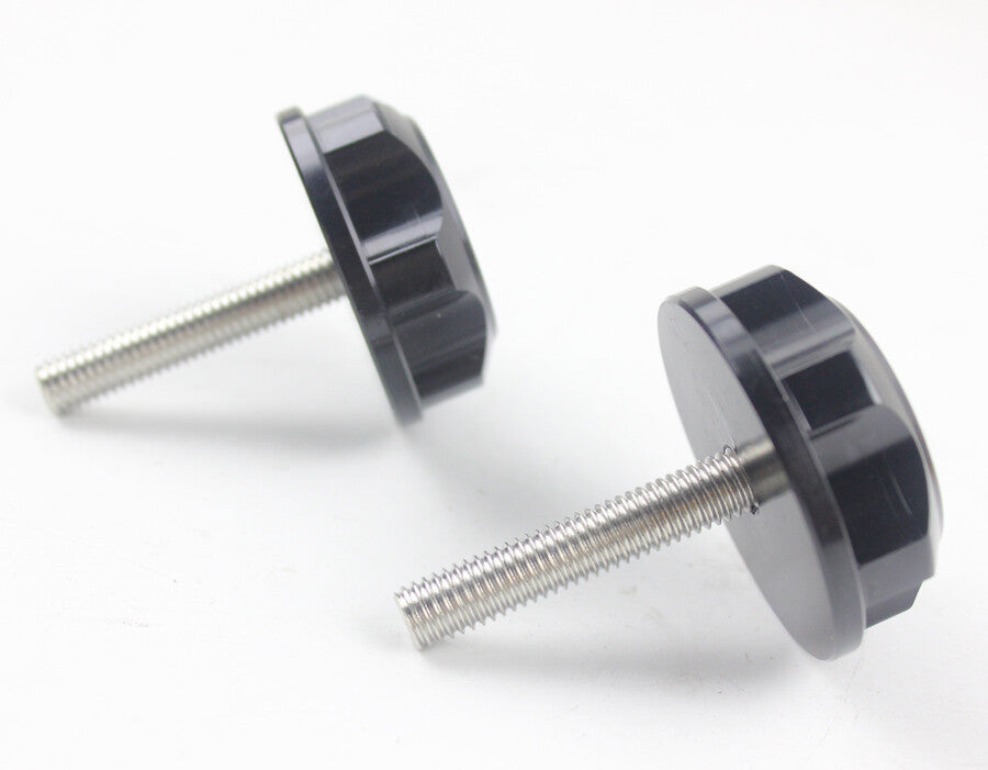 Black CNC HANDLEBAR LOCKER BOLTs for HONDA MONKEY Z50 Z50J Z50A Gorilla Skyteam