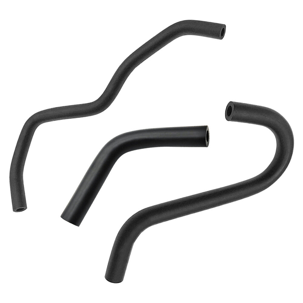 3Pcs for Civic 2012-2015 Engine Coolant Hose Pipe  Air Outlet Hose Set Rubber Q