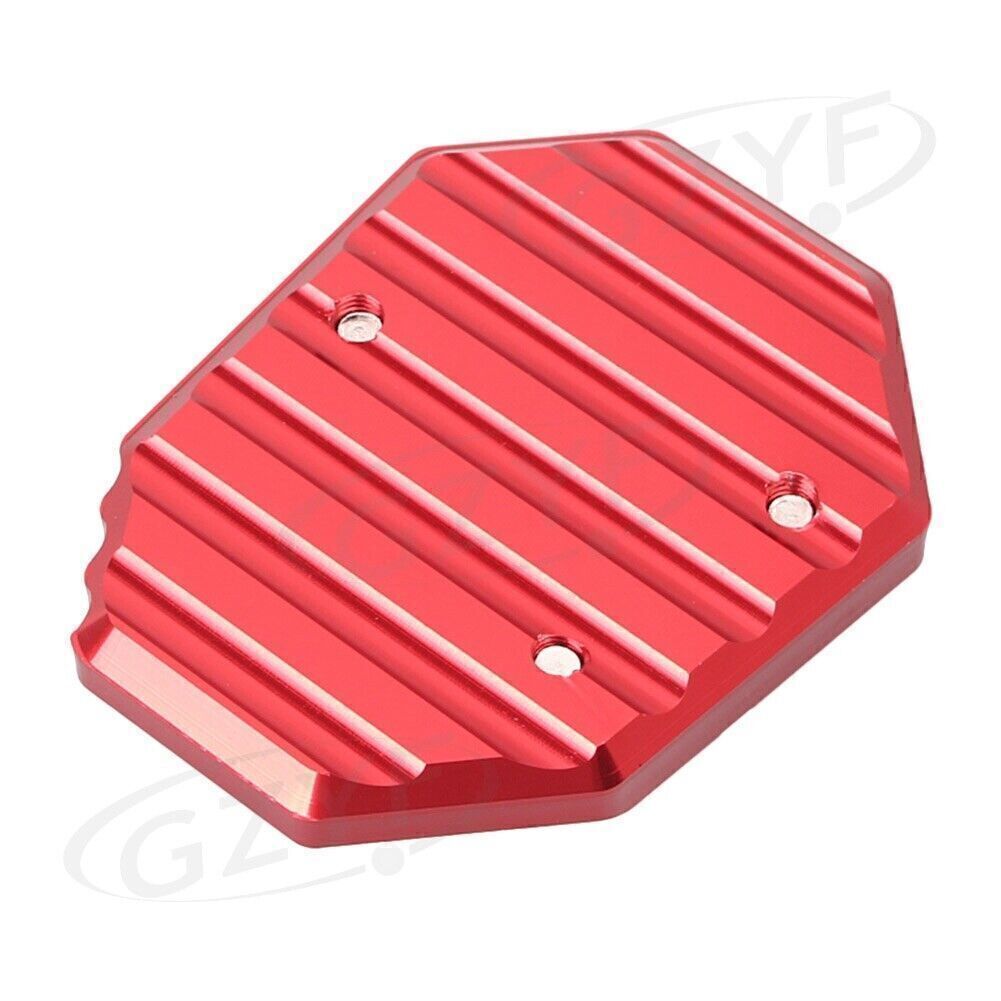 for Yamaha YZF-R1 2009-2015 2014 2013 2012 RED Motor Kickstand Side Stand Pad Q