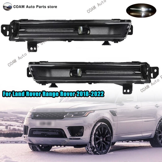 A pair of LED fog lights and driving lights are available for the 2018/2019 for Land Rover / for Range Rover L405 Sport. Q