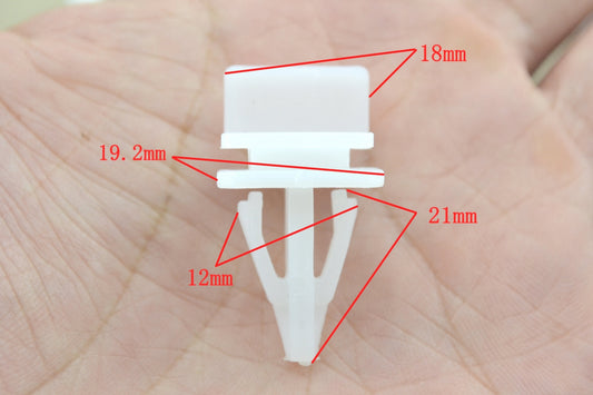 10x Side Skirt Sill Seal Panel Mounting Trim Clips for Honda Accord for Civic CR-V