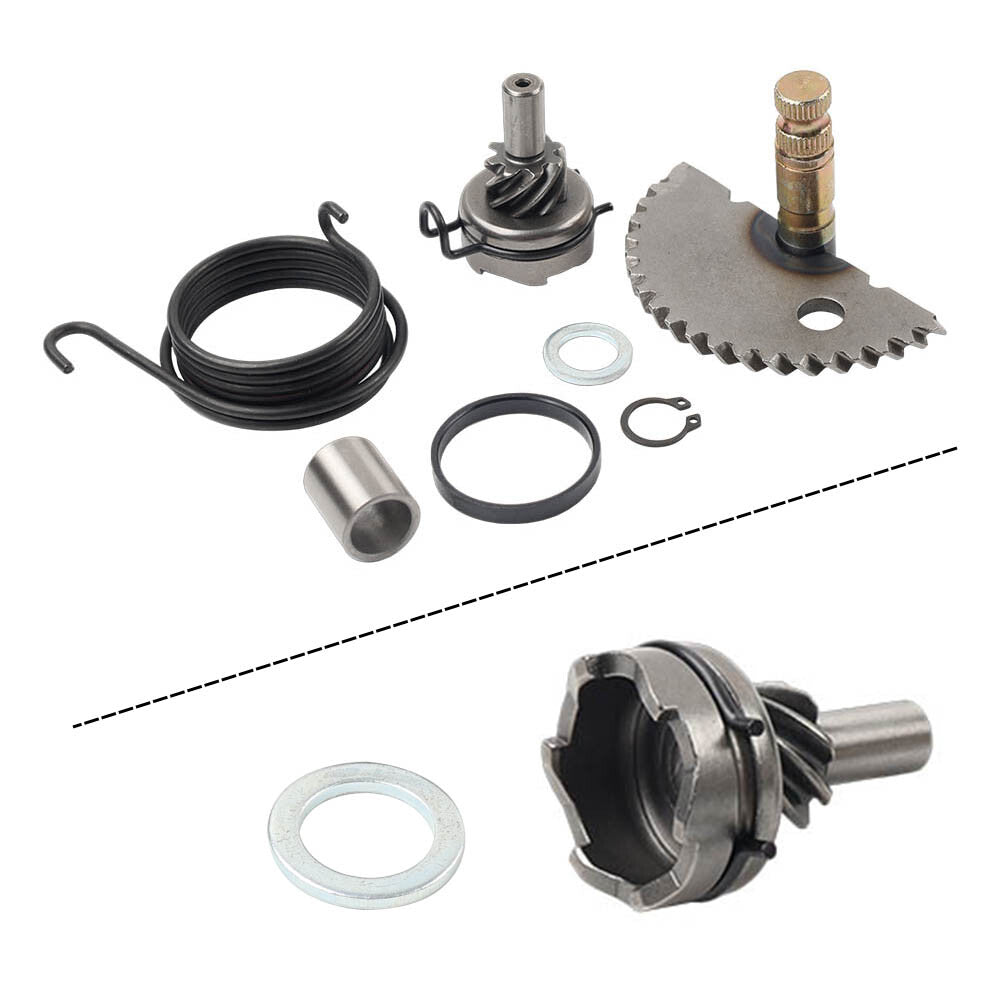 Kick Start Kit Complete Gear Shaft Spring Pinion Fit GY6 50CC 139QMB ScooterATV