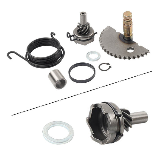 Kick Start Kit Complete Gear Shaft Spring Pinion Fit GY6 50CC 139QMB ScooterATV