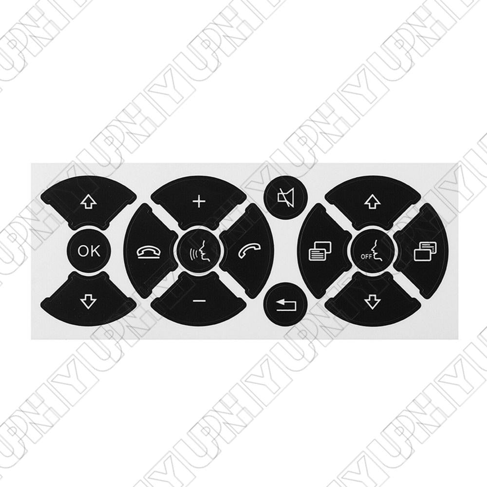 Door Steering A/C Window Radio Button Repair Stickers for Mercedes-Benz 2007-14 Q