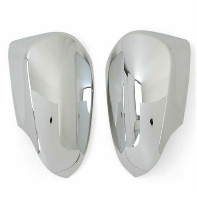 2P Chrome ABS Exterior Side Rear View Cover cap Trim For Toyot@a for Camry 2013-2017 n