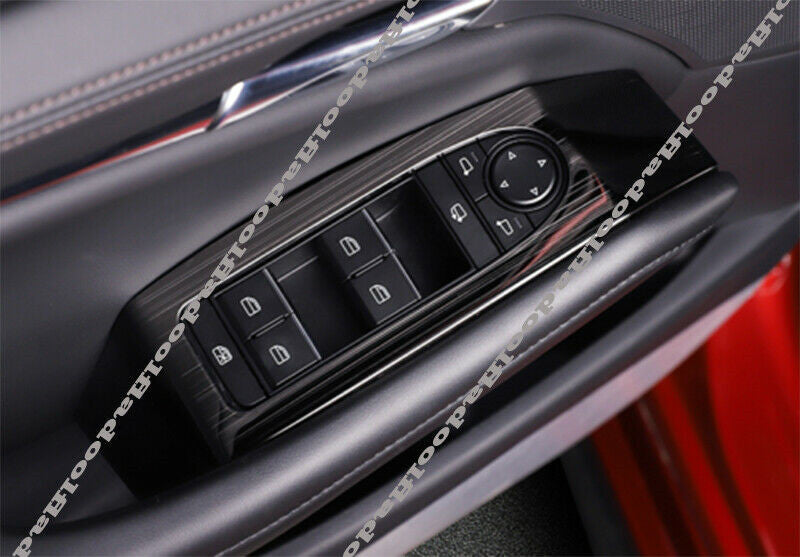 5pcs Carbon Fiber Side Defogger Air Vent Panel Trim For Explorer 2008-2010 v